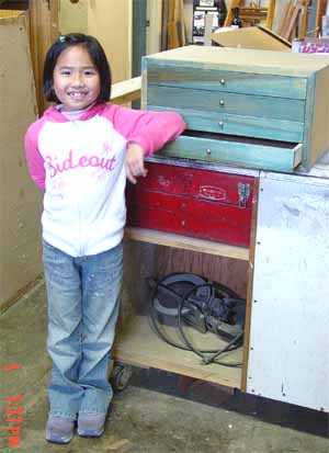 childs drawer case