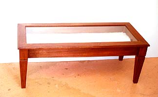 walnut coffee table