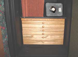 drawers for wall safe